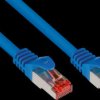 8060-500B Patch cable Cat.6, S/FTP PiMF, 250 MHz, blue, 50m