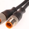 Przewód czujnik-siłownik ze złączem Złącze M12 liczba rdzeni 5 długość 2m Rodzaj A Męskie Złącze B Złącze M12
