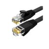 Złącze UTP-K6 8m (patchcord RJ45) 1Gbps Ugreen płaski czarny NW102 50177