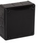 Puszka n/t hermetyczna 118x118x46mm IP55 czarna 051-05 68557