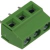 Łączówka; ELK500V-03P; 3 tory; R=5,00mm; 10,6mm; 13,5A; 300V; proste; otwór kwadratowy; śruba prosta; śrubowy; pionowy; 0,14÷1,5