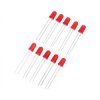 Dioda LED 5mm czerwona - 10szt. - justPi