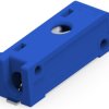 Connector, 1 pole, pitch 4 mm, straight, natural, 6-2834006-1