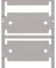 PA device marker, (L x W) 60 x 30 mm, gray, 30 pcs, 1083170000