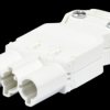 92.732.3053.0 Plug - 3-pin, white, screw connection