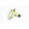 LED SV8,5/42mm C10W 12V 6xSMD5050 biała zimna