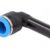 Złączka wtykowa kątowa 90 -0,95-6bar polimer QS -10-80C 153059