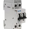 Wyłącznik nadprądowy MCB, Typ C, 2-biegunowy, 10A, 240 → 415V, 60V, na szynę DIN, Eaton