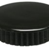 Front cap, black, for pointer knobs 428, 332.663
