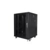 SZAFA INSTALACYJNA RACK STOJĄCA 19 15U 600X600 CZARNA LANBERG (FLAT PACK)