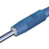 Wtyk miniaturowy SKS Hirschmann MST 3, O 2 mm, 6 A, niebieski