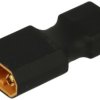 Adapter wtyk / gniazdo; zasilające DC; gniazdo DEAN-T; wtyk XT60; A-XT60P/DEAN-T.S; 2 tory; proste; czarny; czerwony; żółty; 60A