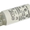 Kondensator; polipropylenowy; silnikowy (rozruchowy); 416100164; 2uF; 425V AC; fi 28x55mm; konektory 6,3mm; śruba bez nakrętki;