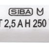 Bezpiecznik nieresetowalny 5A 250V SIBA T Rura ceramiczna z wypełnieniem 1500 A przy 250 V dc, 1500 A przy 277 V ac