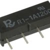 Przekaźnik; kontaktronowy; R1-1A1200; 12V; DC; 1 styk zwierny; 1A; 250V AC; do druku (PCB); Rayex Elec.; RoHS