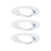 Lampa do zabudowy Paulmann 93427 Zestaw 3-elementowy 370 lm