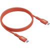 Club3D CAC-1511 USB-C cable USB 2.0 USB-C plug 1m Orange