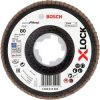Bosch Accessories 2608619805 X551 Tarcza lamelkowa Średnica 125 mm Średnica otworu 22.23 mm Wielkość ziarna 80 1 szt.