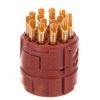 Wkład 16 stykowy do złączy M23 żeński lutowany EPIC M23 16P BLM 73002704 /5...
