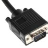 Zespół cyfrowych kabli wideo i monitorowych 15m Męskie złącze VGA/SVGA to Męskie złącze VGA/SVGA Czarny