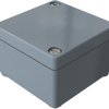 Polyester enclosure, (L x W x H) 55 x 55 x 37 mm, gray (RAL 7000), IP66, 020606030