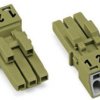 WAGO 890-263/073-000 Złącze męskie sieciowe 890, styki: 3, 250 V, 16 A, 50 szt.