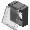 EAO 51-920 Protective cap clear/black 25,5x20