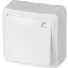 BERG Łącznik zwierny dzwonek n/t 10AX IP20 biały 3714-00
