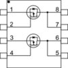 60-V, N channel NexFET™ power MOSFET, dual SO-8, 15 mOhm | D | 8 | -55 to 150