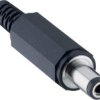 Wtyk zasilania DC średnica zew: 5.5mm Montaż na kablu średnica wew: 2.1mm 3A 12 V