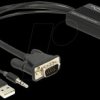 62597 VGA + audio to HDMI adapter with cable