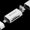 136-28 External card reader, USB-A, Micro USB, USB-C