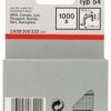 Zszywki z płaskiego drutu typ 54, 12,9 x 1,25 x 14 mm Bosch Accessories 2609200222, N/A, Wymiary (D x S) 14 mm x 12.9 mm