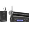 Mikrofon VHF 2 kanały WR-358LD (1 x mikrofon do ręki + 1x klip)