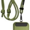 Black Rock Universal Lanyard Łańcuch do smartfona uniwersalny Universal oliwkowo zielony 9200UDL45