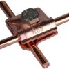 Zacisk uniwersalny MV do drutu 8 mm, Cu 390057