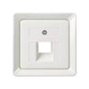 ELSO 503654 Płyta centralna ELSO 503654 dla 1xRJ45 czysta biel 1 szt.