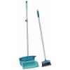 Leifheit 41405 Sweeper Set 2-piece Long Handled Dustpan & Brush