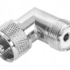 Adapter Kątowy UHF UC1 90° Redukcja Wtyk-Gniazdo CB Radio
