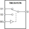 12V, 2:1 (SPDT), analog switch, 2Ω Ron, no overshoot when switching inputs | DCK | 6 | -55 to 125