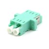 Adapter LC/UPC, MM OM3, DUPLEX (aqua adapter)