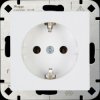 949313005 HK07 - earthed contact outlet, Arctic white