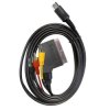 Scart/RCA AV Cable - Commodore/Atari (2.8 Meters)