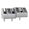 CamdenBoss CTB4000/8 8 Way 24A 45° Terminal Block 10mm Pitch Length 75mm