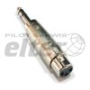 Wtyk Jack 6,3mm - złącze mikrof. żeńskie XLR 3 pin