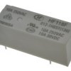Przekaźnik; elektromagnetyczny miniaturowy; HF118F-012-1HS5T (JQX68; HF68); 12V; DC; 1 styk zwierny; 10A; 250V AC; 10A; 30V DC;