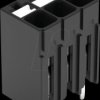 2086-1123 THR PCB terminal block, push-button, 1.5 mm², 3-pin