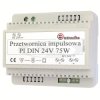 PI 24-75W zasilacz impulsowy U=24V, P=72W montowany na szynę 6-modułów