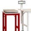 Manuflex AS0071.3003 Stół podawczy PACKPOOL specjalne z płytką z tworzywa sztucznego, szer. X gł. X wys. = 500 x 600 x 7
