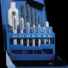 20334 Screw tap set, M3 - M12, 15 pieces
